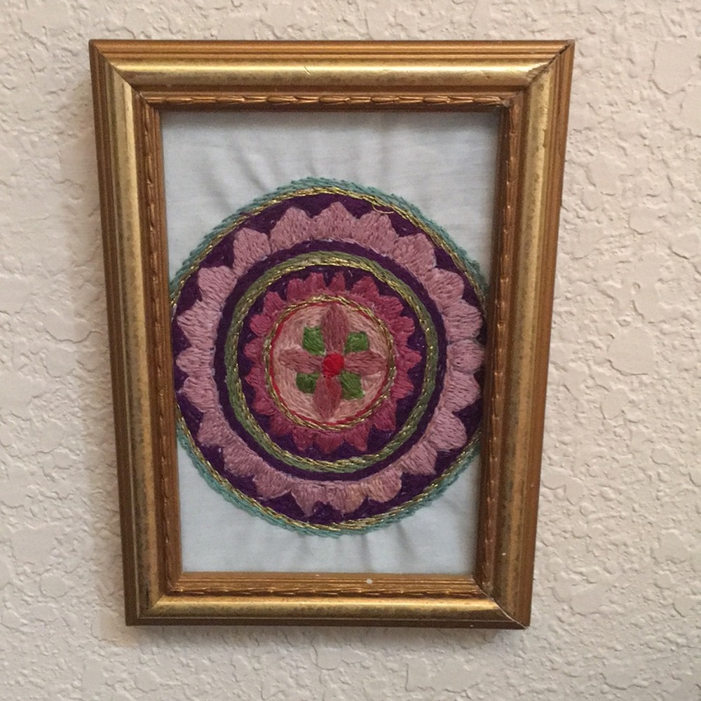 Hand made Mandela framed